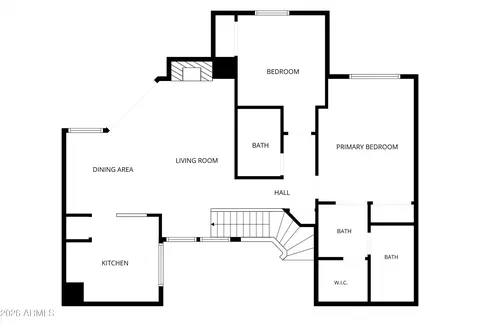Floorplan - 1633 E Lakeside Dr #165, Gilbert, AZ 85234 photo 2 of 3