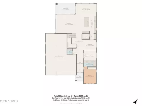 Floorplan - 9634 E Rainbow Ave, Mesa, AZ 85212 photo 2 of 6