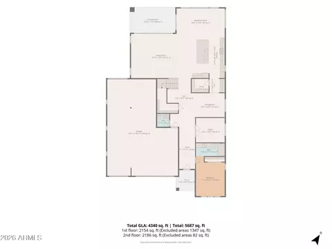 Floorplan - 9634 E Rainbow Ave, Mesa, AZ 85212 photo 4 of 6