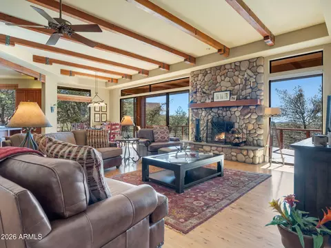 Living - 6683 W Buffalo Run, Pine, AZ 85544 photo 3 of 3