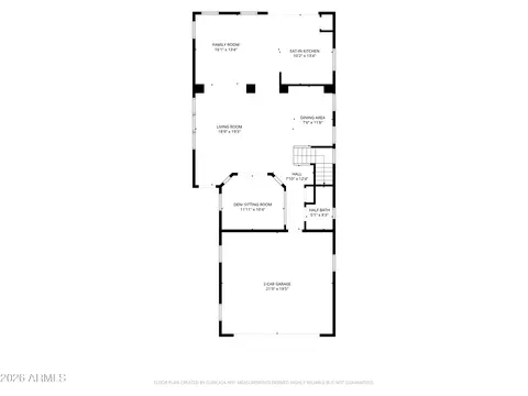 Floorplan - 4032 E Gail Ct, Gilbert, AZ 85296 photo 2 of 4