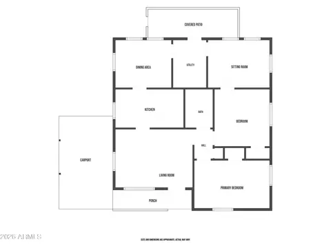 Floorplan - 1923 E Yale St, Phoenix, AZ 85006 photo 1 of 2