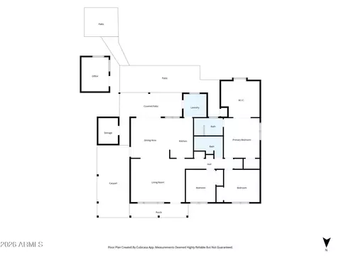 Floorplan - 1225 E Seldon Ln, Phoenix, AZ 85020 photo 1 of 1