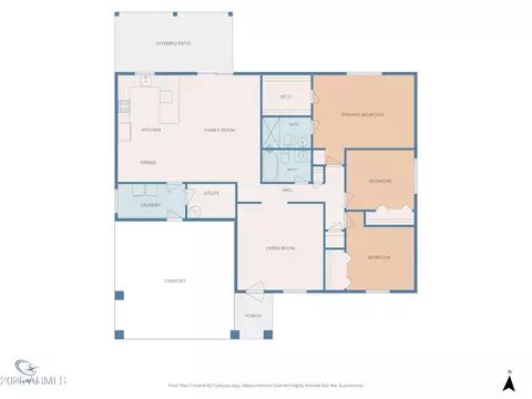Floorplan - 1842 E Grove Cir, Mesa, AZ 85204 photo 3 of 3