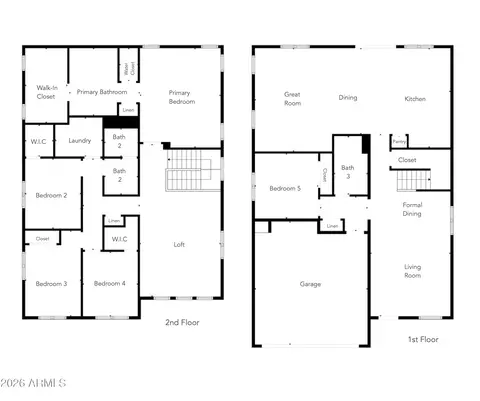 Floorplan - 7424 E Olla Ave, Mesa, AZ 85212 photo 1 of 1