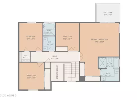 Floorplan - 14435 S 35th St, Phoenix, AZ 85044 photo 3 of 4