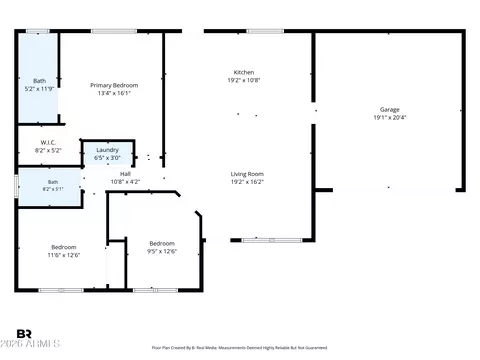 Floorplan - 836 E Audrey Ln, Phoenix, AZ 85022 photo 1 of 1