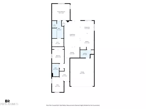 Floorplan - 22768 W Moonlight Path, Buckeye, AZ 85326 photo 1 of 1