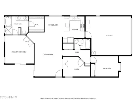 Floorplan - 4304 E Abraham Ln, Phoenix, AZ 85050 photo 2 of 2