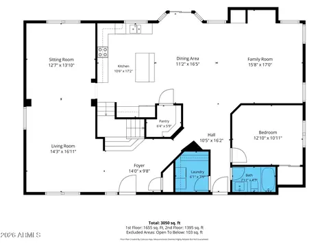 Floorplan - 3279 E Hopkins Rd, Gilbert, AZ 85295 photo 1 of 3