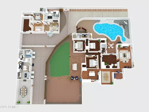 Floorplan - 1334 E Flower St, Phoenix, AZ 85014 photo 1 of 2