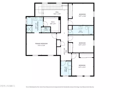 Floorplan - 8520 E Osage Ave, Mesa, AZ 85212 photo 3 of 3