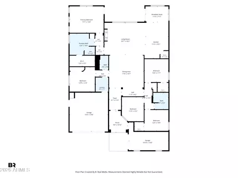 Floorplan - 2451 E Bellerive Dr, Gilbert, AZ 85298 photo 1 of 1
