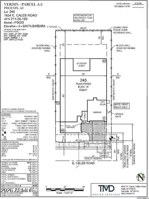 Floorplan - 1634 E Caleb Rd, Phoenix, AZ 85085 photo 2 of 2