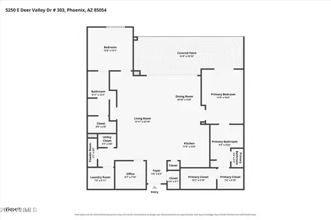 Floorplan - 5250 E Deer Valley Dr #303, Phoenix, AZ 85054 photo 1 of 1