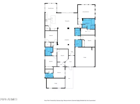 Floorplan - 10220 E Thatcher Ave, Mesa, AZ 85212 photo 2 of 4