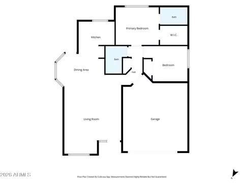 Floorplan - 1873 E Peach Tree Dr, Chandler, AZ 85249 photo 1 of 2