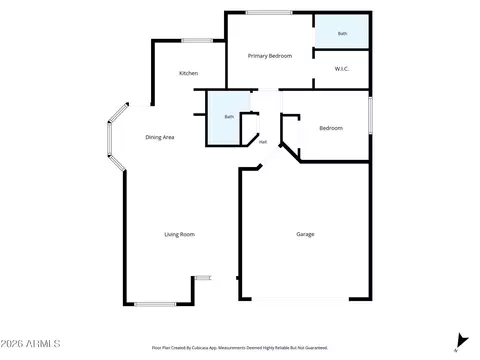 Floorplan - 1873 E Peach Tree Dr, Chandler, AZ 85249 photo 2 of 2