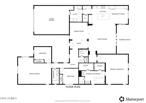Floorplan - 2950 E Derringer Way, Gilbert, AZ 85297 photo 1 of 1