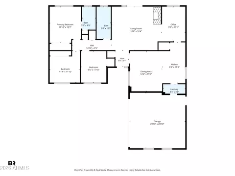 Floorplan - 131 E Riviera Dr, Tempe, AZ 85282 photo 1 of 1