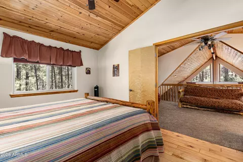 Bedroom - 7835 E Knighthood Ln, Williams, AZ 86046 photo 5 of 6