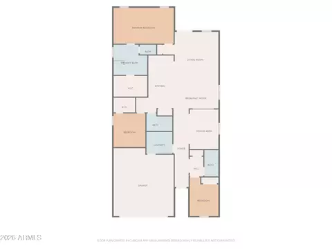 Floorplan - 3710 E Branham Ln, Phoenix, AZ 85042 photo 1 of 1