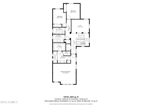 Floorplan - 3681 E Perkinsville St, Gilbert, AZ 85295 photo 8 of 9