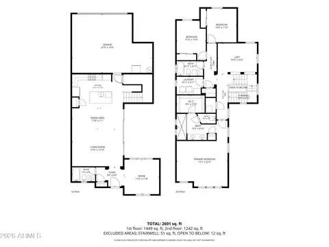 Floorplan - 3681 E Perkinsville St, Gilbert, AZ 85295 photo 7 of 9