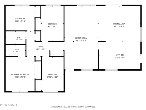 Floorplan - 3040 E Dahlia Dr, Phoenix, AZ 85032 photo 1 of 1