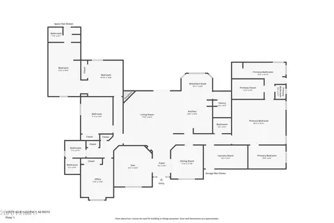 Floorplan - 3436 N Ashbrook Rd, Mesa, AZ 85213 photo 1 of 1
