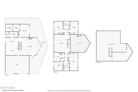 Floorplan - 2790 Pine Rim Rd, Overgaard, AZ 85933 photo 5 of 5