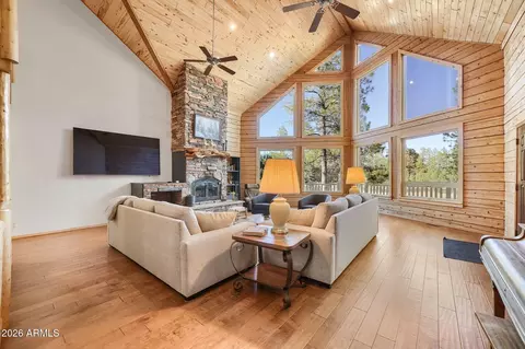 Living - 2790 Pine Rim Rd, Overgaard, AZ 85933 photo 2 of 2