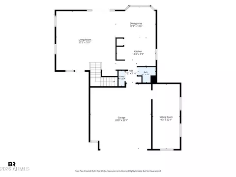 Floorplan - 152 S Abalone Dr, Gilbert, AZ 85233 photo 1 of 3