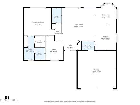 Floorplan - 1591 E Firestone Dr, Chandler, AZ 85249 photo 1 of 1