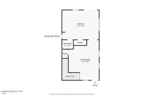 Floorplan - 3008 E Kings Ave, Phoenix, AZ 85032 photo 2 of 3