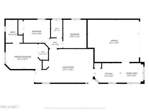 Floorplan - 2135 E Danbury Rd, Phoenix, AZ 85022 photo 1 of 1