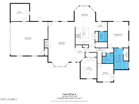 Floorplan - 4130 E Grove Cir, Mesa, AZ 85206 photo 1 of 2