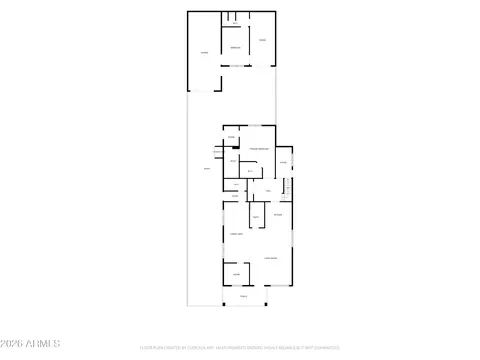 Floorplan - 132 S Hibbert --, Mesa, AZ 85210 photo 2 of 4