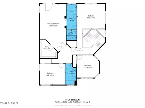 Floorplan - 3320 E Long Lake Rd, Phoenix, AZ 85048 photo 3 of 10
