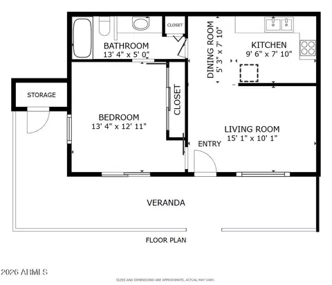 Floorplan - 889 E Lancaster Cir, Florence, AZ 85132 photo 2 of 2