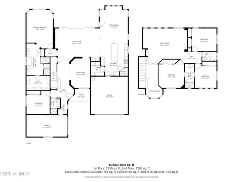 Floorplan - 3586 E Riopelle Ct, Gilbert, AZ 85298 photo 3 of 3