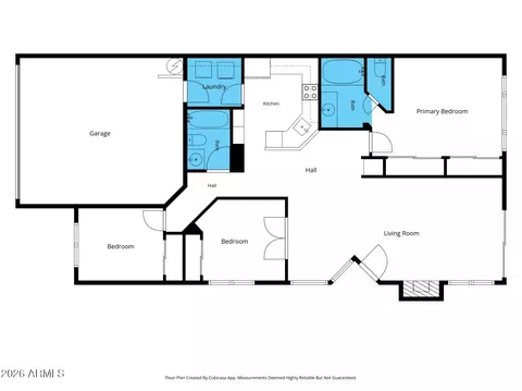 Floorplan - 5646 S 41st Pl, Phoenix, AZ 85040 photo 1 of 1