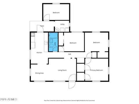 Floorplan - 64 N Hunt Dr #E, Mesa, AZ 85203 photo 1 of 1