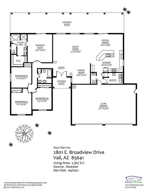2801 E Broadview Dr, Vail, AZ 85641 photo 43
