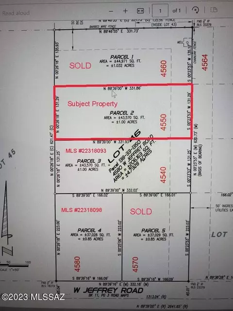 4550 W Jeffrey Rd, Tucson, AZ 85746