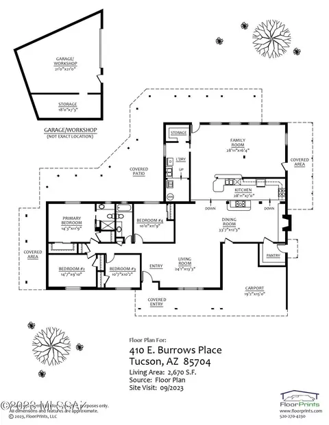 410 E Burrows Pl, Tucson, AZ 85704 photo 3