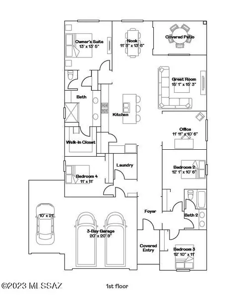 5203 W Brentwood Ln, Tucson, AZ 85742