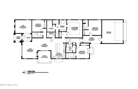 Floorplan - 2302 E 5th St, Tucson, AZ 85719 photo 1 of 1