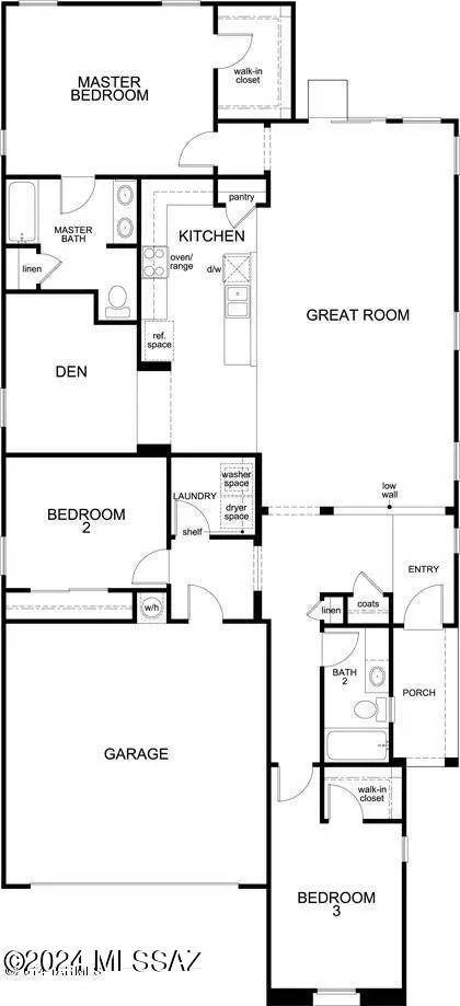 Floorplan - 5172 E Arguedas Way, Tucson, AZ 85756 photo 1 of 1