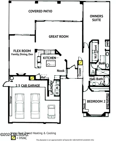 Floorplan - 64503 E Round Robin Ln, Saddlebrooke, AZ 85739 photo 1 of 1